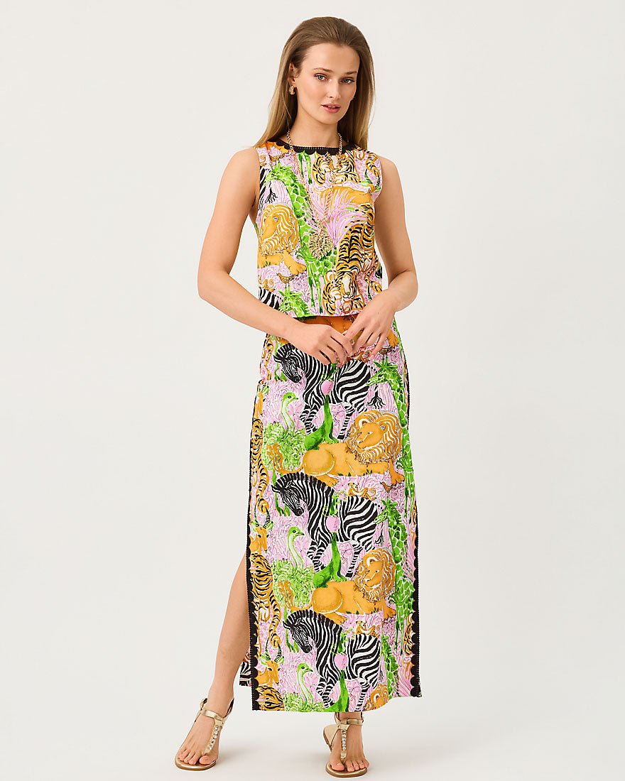 Lilly Pulitzer - Annaleese Sleeveless Top - Multi Lillys Zoo