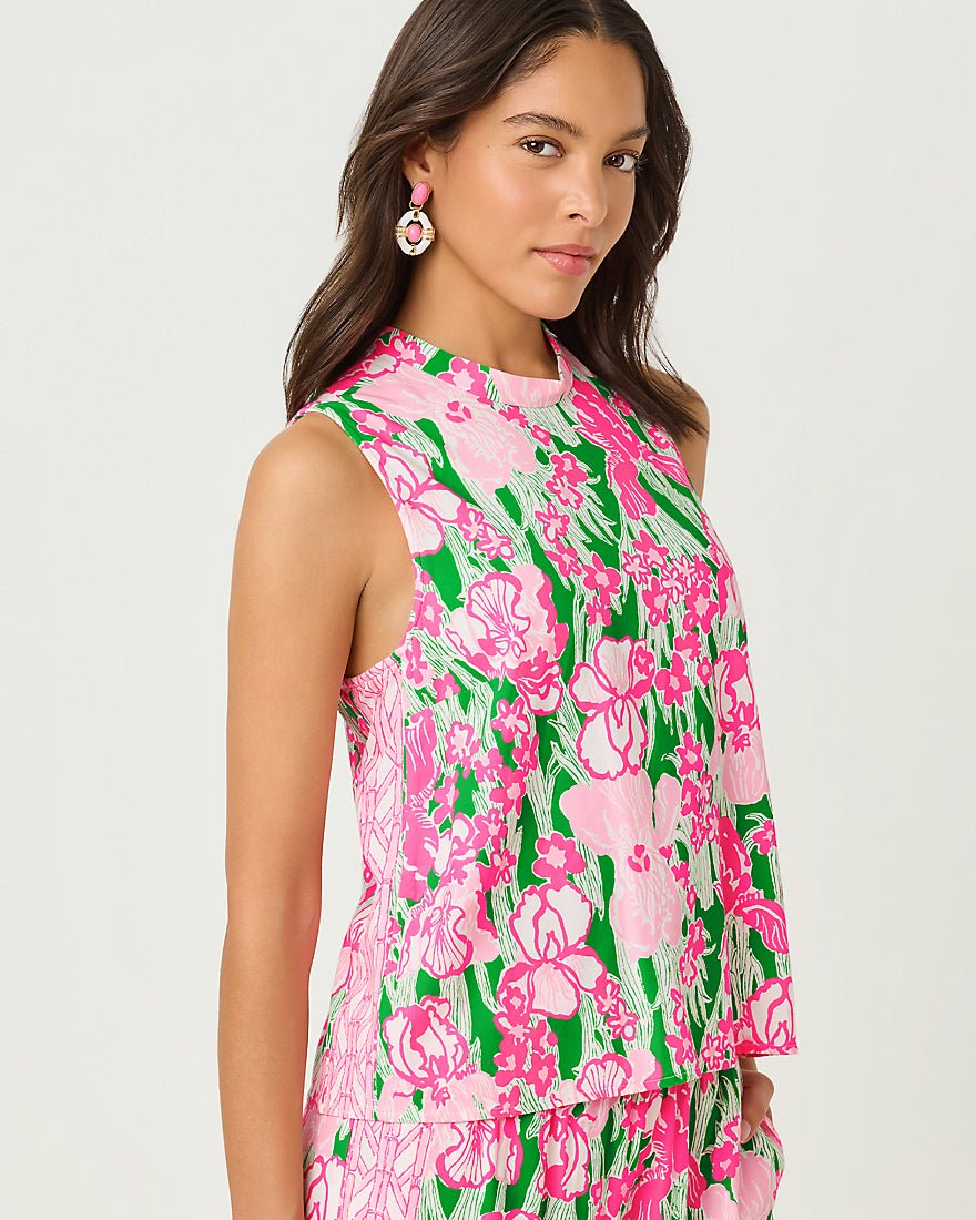 Lilly Pulitzer - Anya Top - Putting Green Hannah