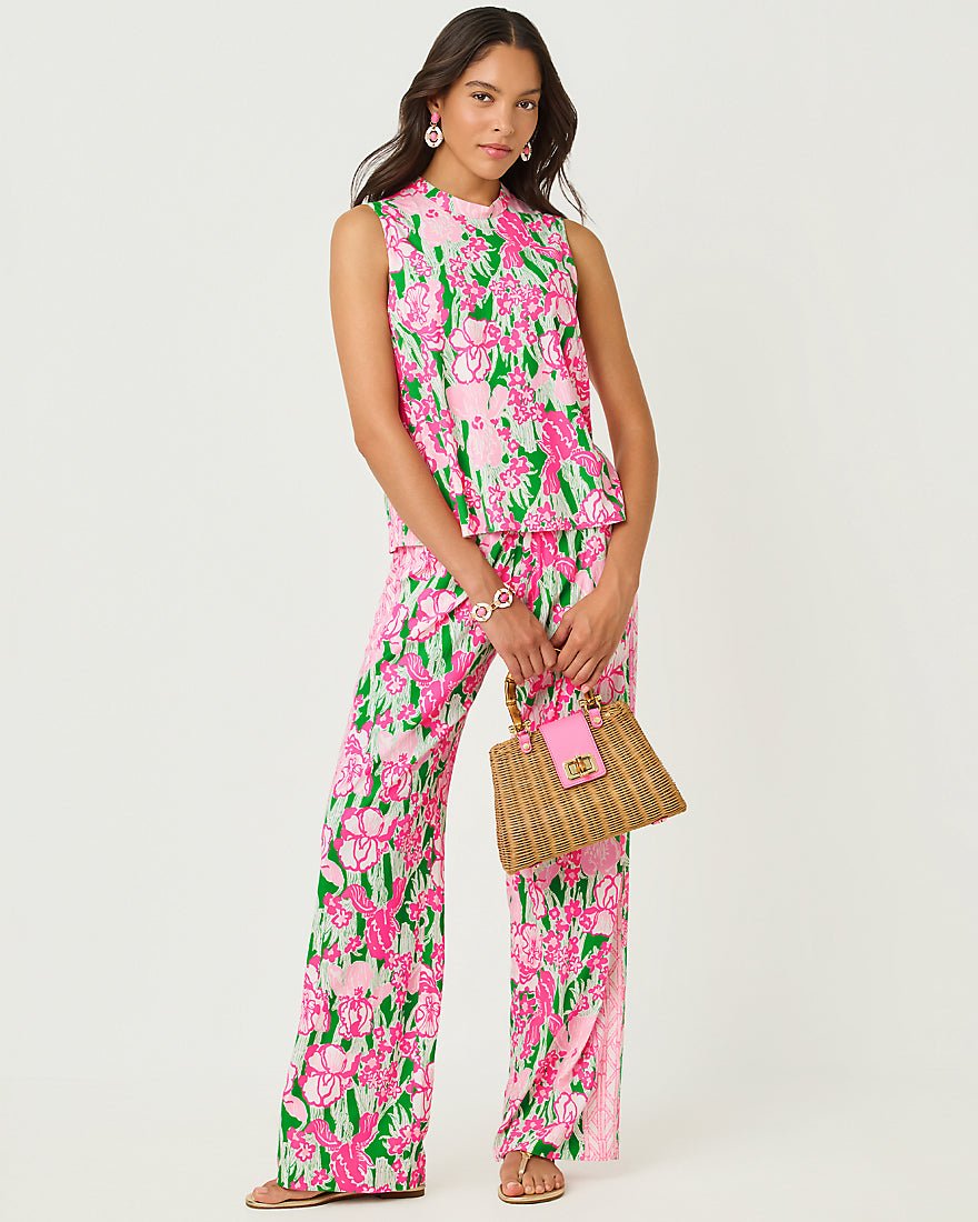 Lilly Pulitzer - Anya Top - Putting Green Hannah