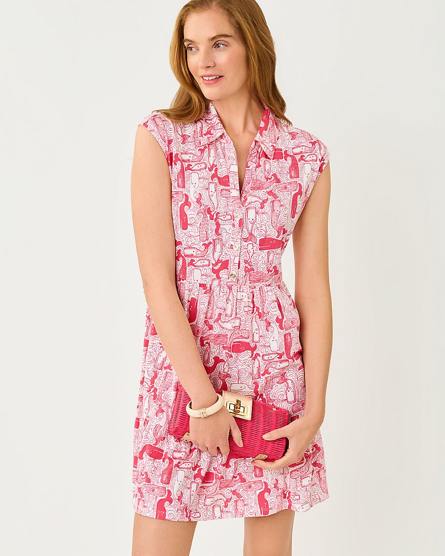 Lilly Pulitzer - Arley Dress - Paradise Punch Thar She Blows
