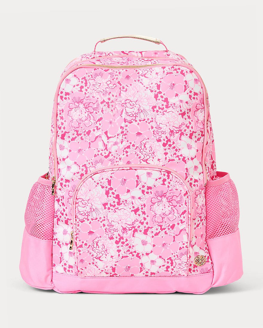 Lilly Pulitzer - Backpack - Conch Shell Pink Burst of Joy
