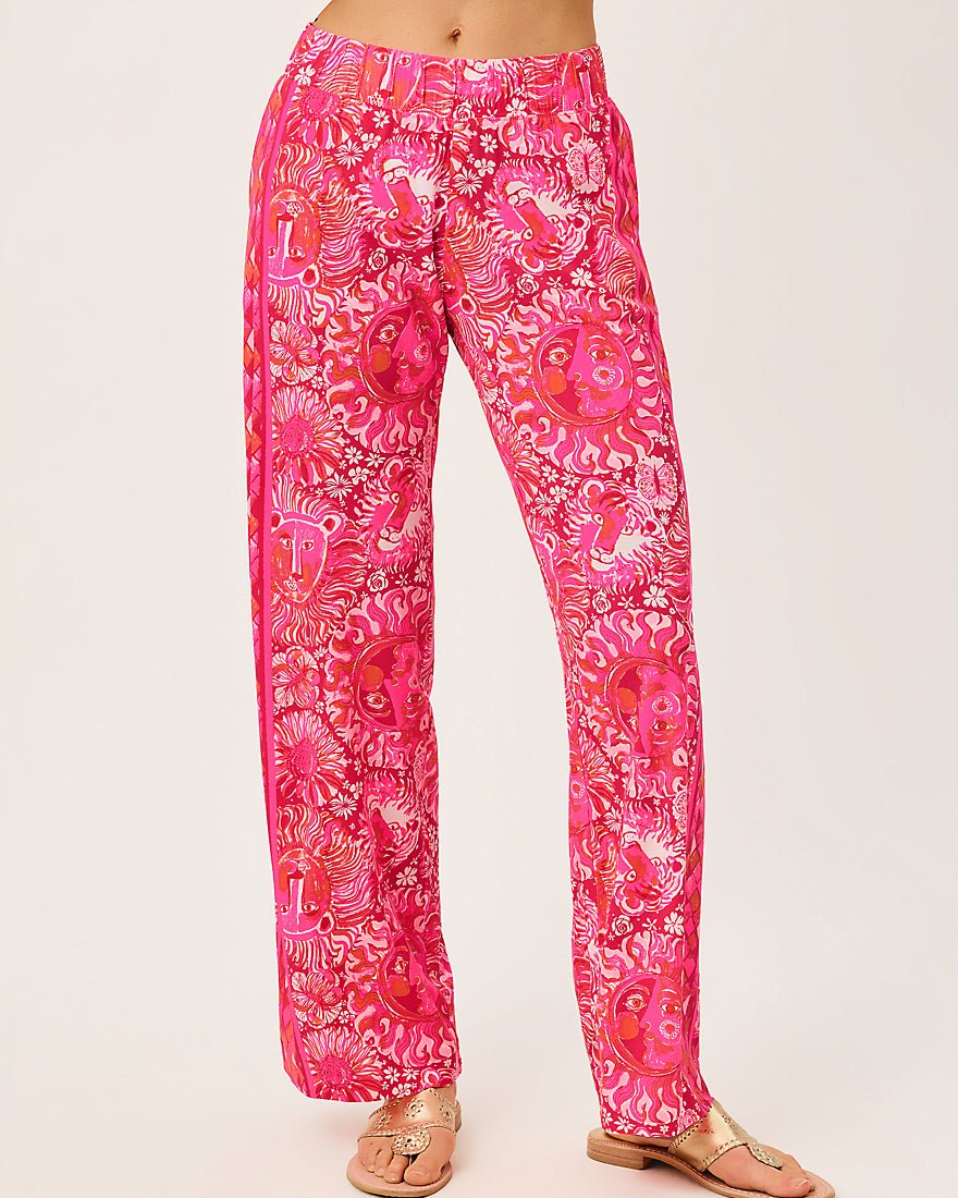 Lilly Pulitzer - Bal Harbour Stretch Palazzo Pant - Paradise Punch Jims Stuff