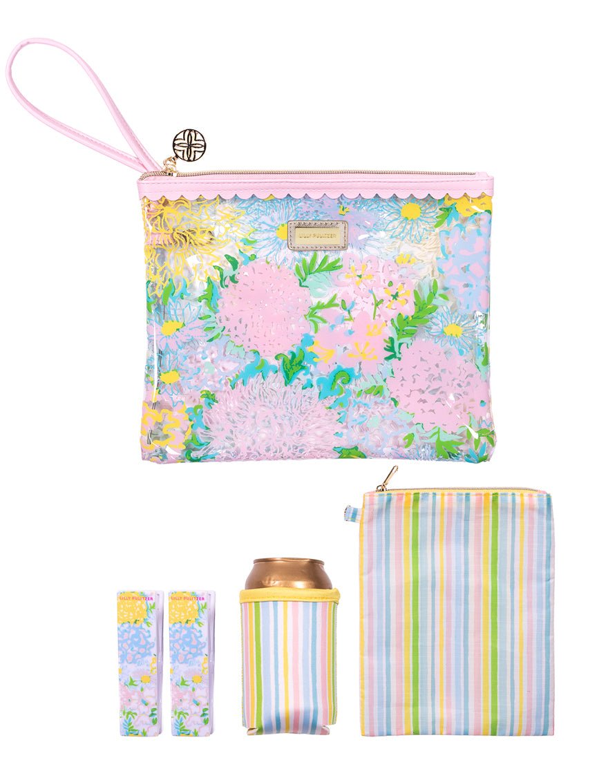 Lilly Pulitzer - Beach Day Pouch - Lilly Garden Home