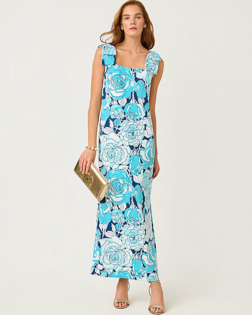 Lilly Pulitzer - Bernice Maxi Dress - Capri Blue Rosanna