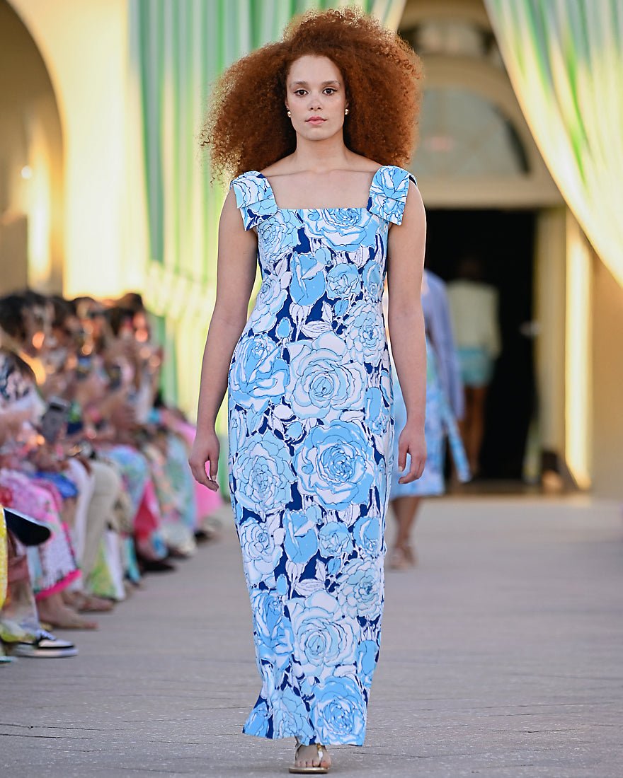Lilly Pulitzer - Bernice Maxi Dress - Capri Blue Rosanna