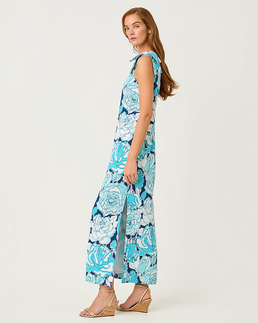 Lilly Pulitzer - Bernice Maxi Dress - Capri Blue Rosanna