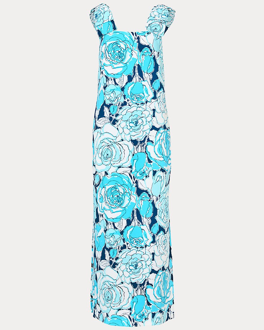 Lilly Pulitzer - Bernice Maxi Dress - Capri Blue Rosanna