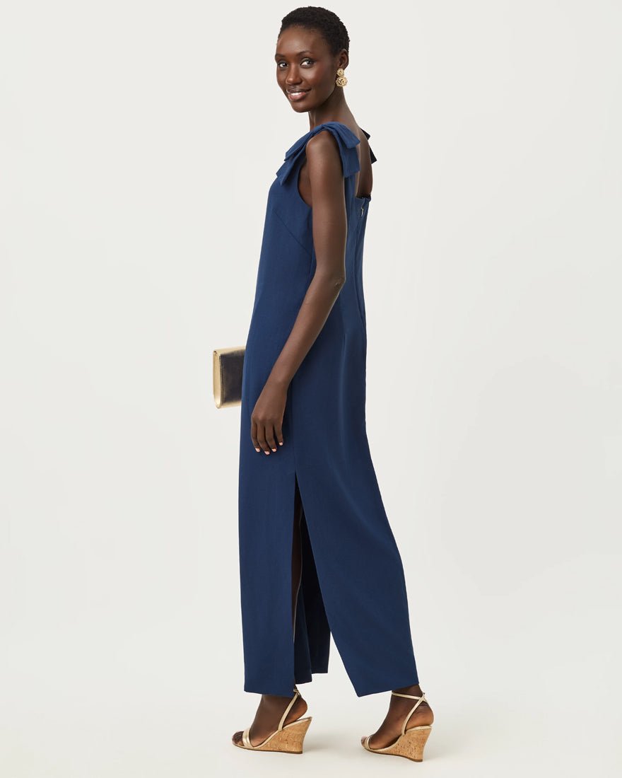 Lilly Pulitzer - Bernice Maxi Dress - Low Tide Navy