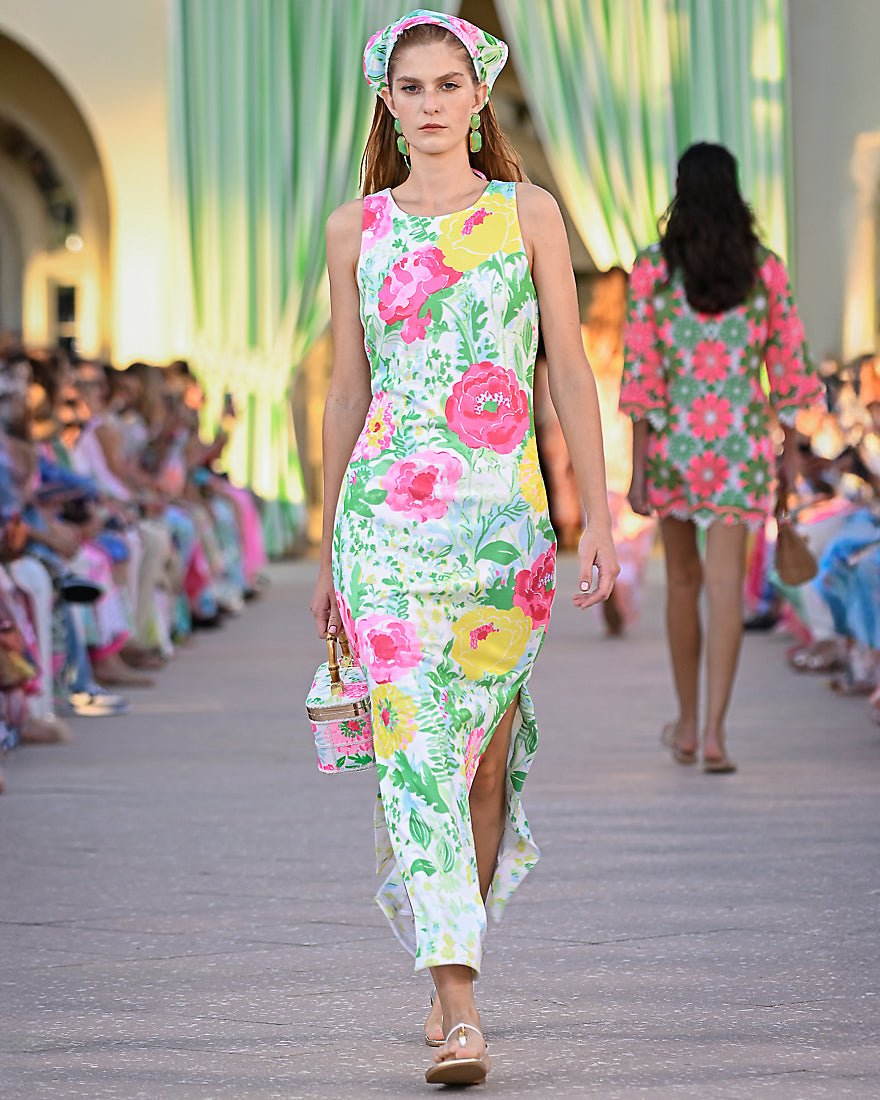 Lilly Pulitzer Bernice Maxi Dress - Multi Poppy Party