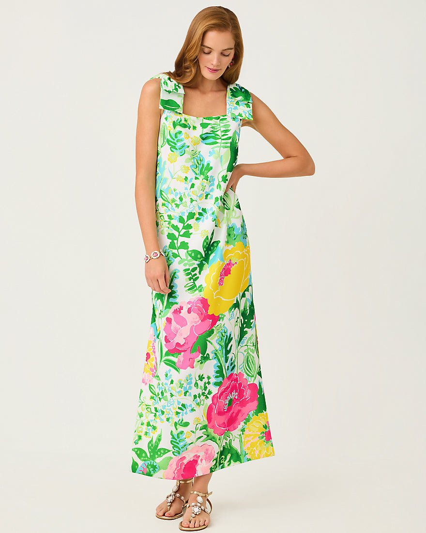Lilly Pulitzer - Bernice Maxi Dress - Multi Poppy Party