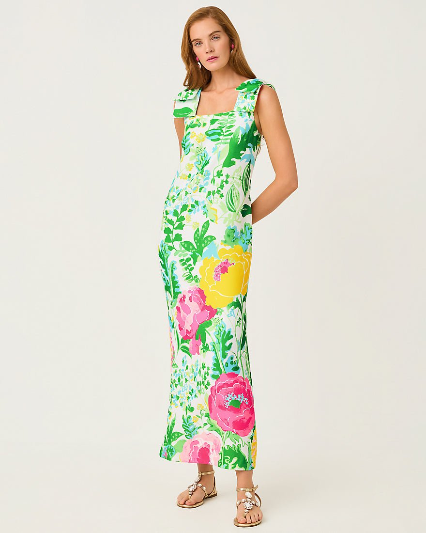 Lilly Pulitzer - Bernice Maxi Dress - Multi Poppy Party