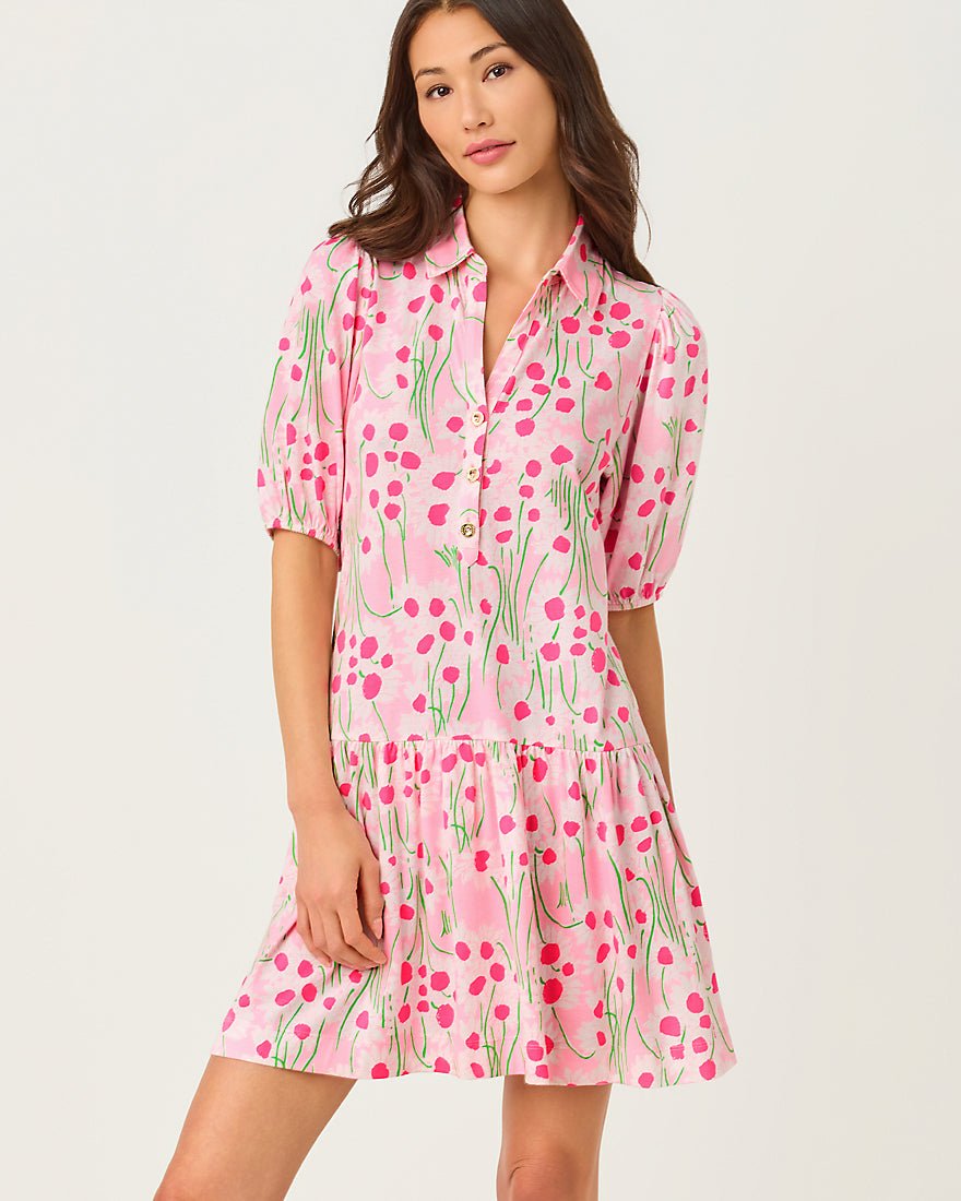 Lilly Pulitzer - Bingley Dress - Conch Shell Pink Sunny Daisies