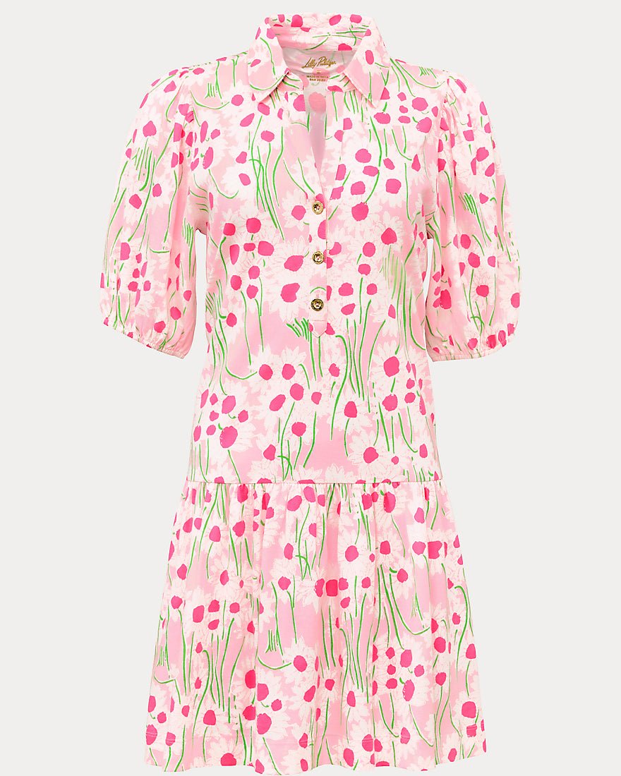 Lilly Pulitzer - Bingley Dress - Conch Shell Pink Sunny Daisies