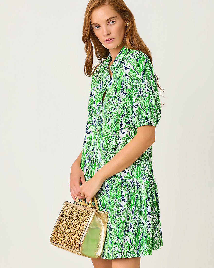 Lilly Pulitzer - Bingley Dress - Putting Green Lilly Of The Valley