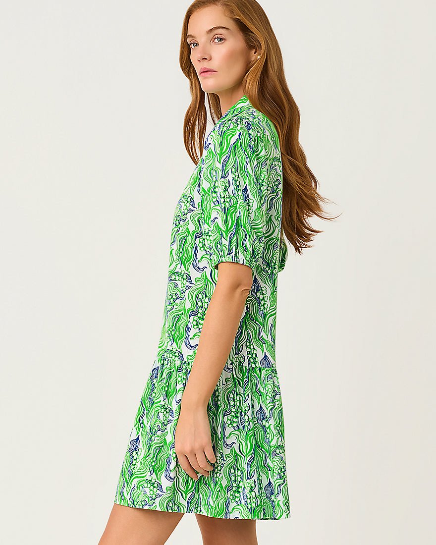 Lilly Pulitzer - Bingley Dress - Putting Green Lilly Of The Valley