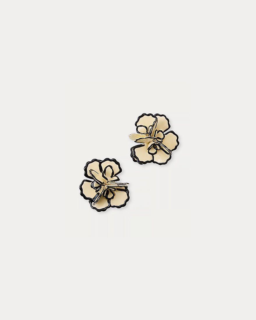 Lilly Pulitzer - Blushing Blooms Earrings - Coconut