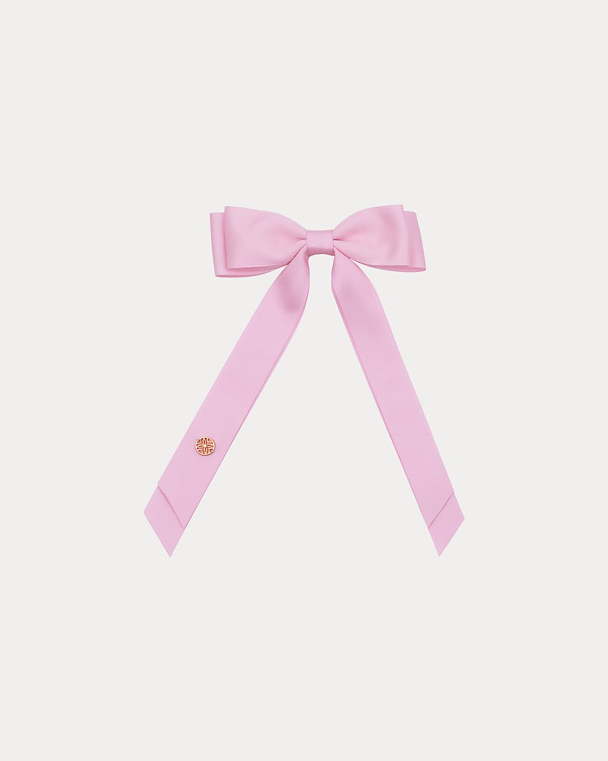 Lilly Pulitzer - Bow Clip - Oleander Pink
