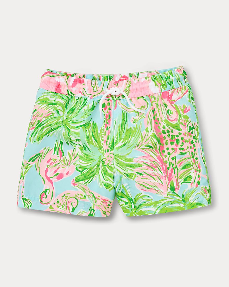 Lilly Pulitzer - Boys Liam Carter Swim Trunk - Multi On Parade