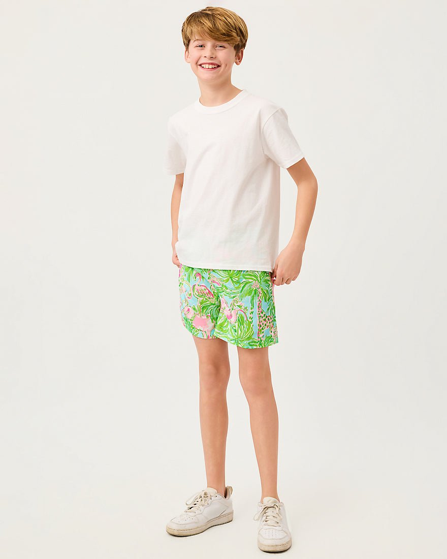 Lilly Pulitzer - Boys Liam Carter Swim Trunk - Multi On Parade