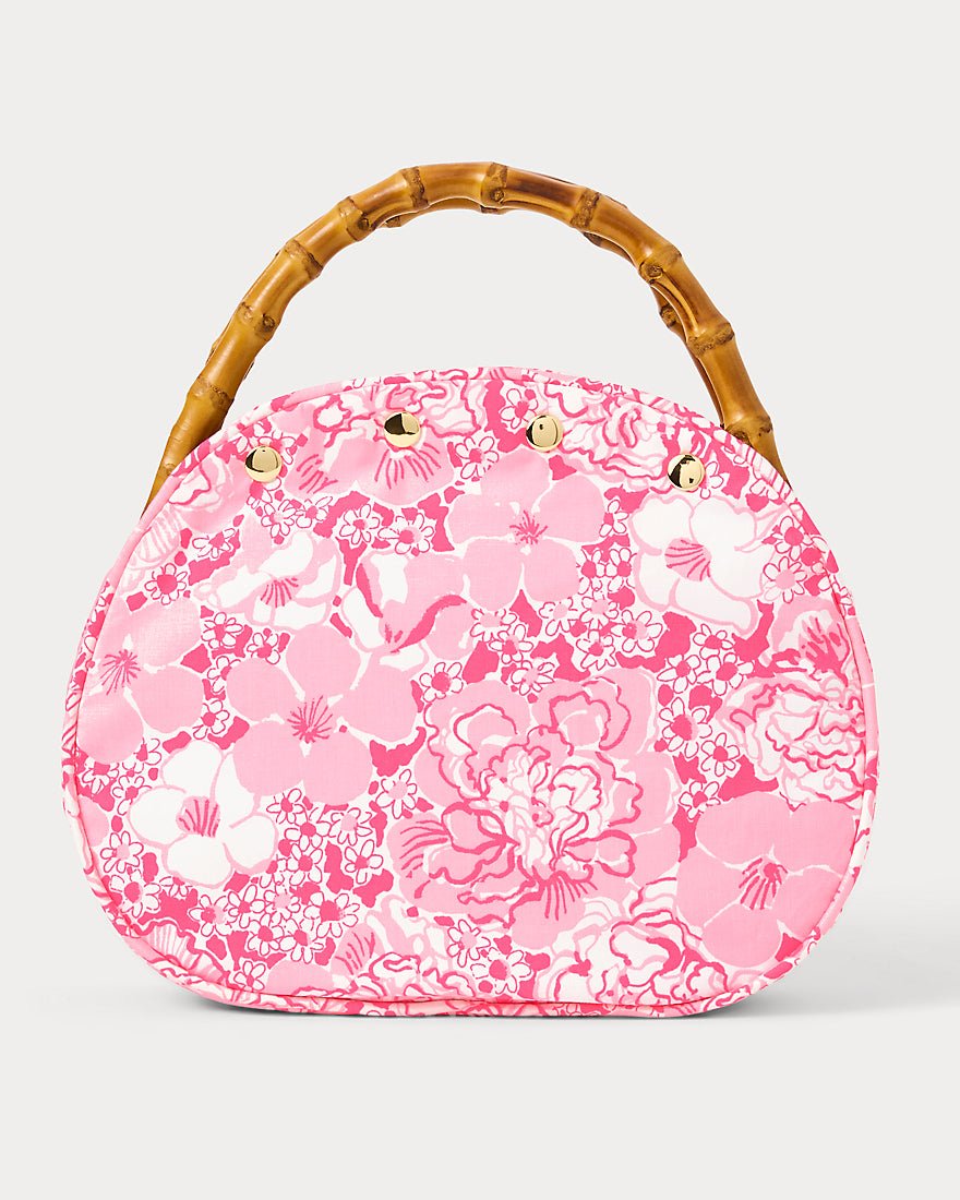 Lilly Pulitzer - Breakers Bamboo Bermuda Bag Cover - Conch Shell Pink Burst Of Joy