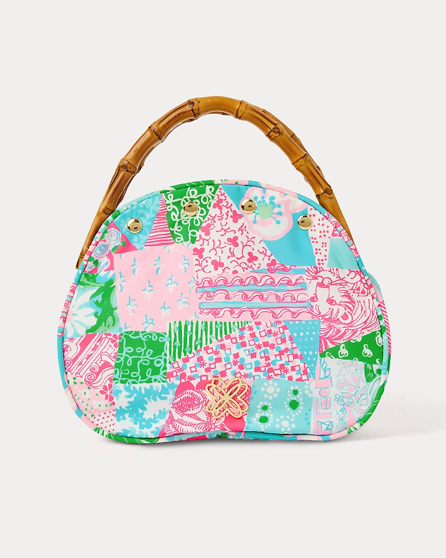 Lilly Pulitzer - Breakers Bamboo Bermuda Bag Cover - Multi Crazy Quilt