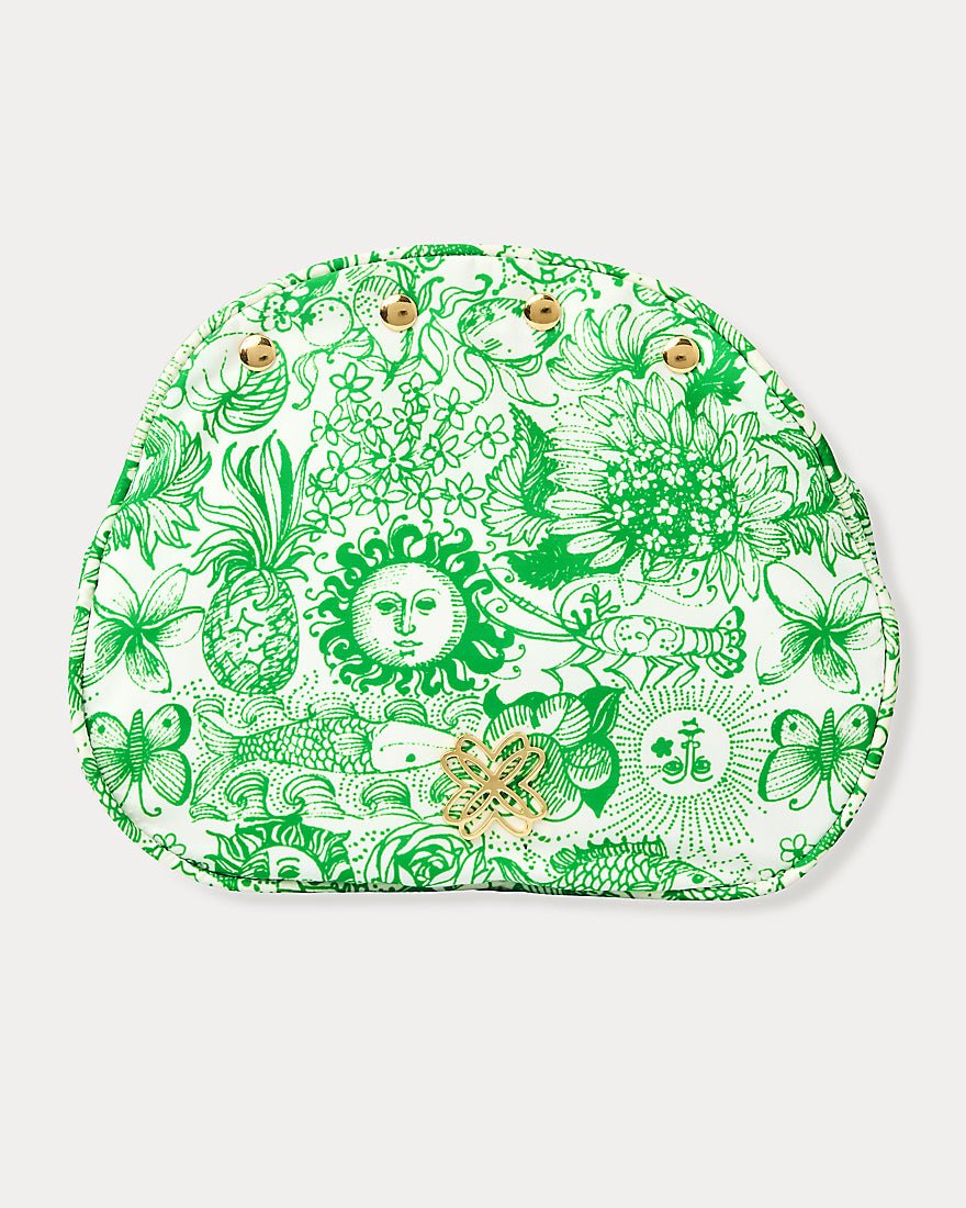 Lilly Pulitzer - Breakers Bamboo Bermuda Bag Cover - Putting Green Lil Fleur De Lilly