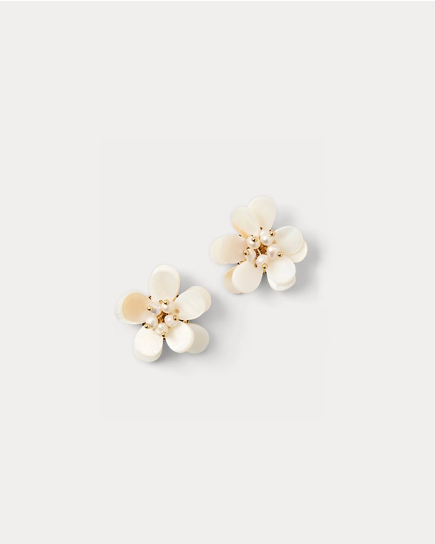 Lilly Pulitzer - Burst Of Joy Earrings - Resort White