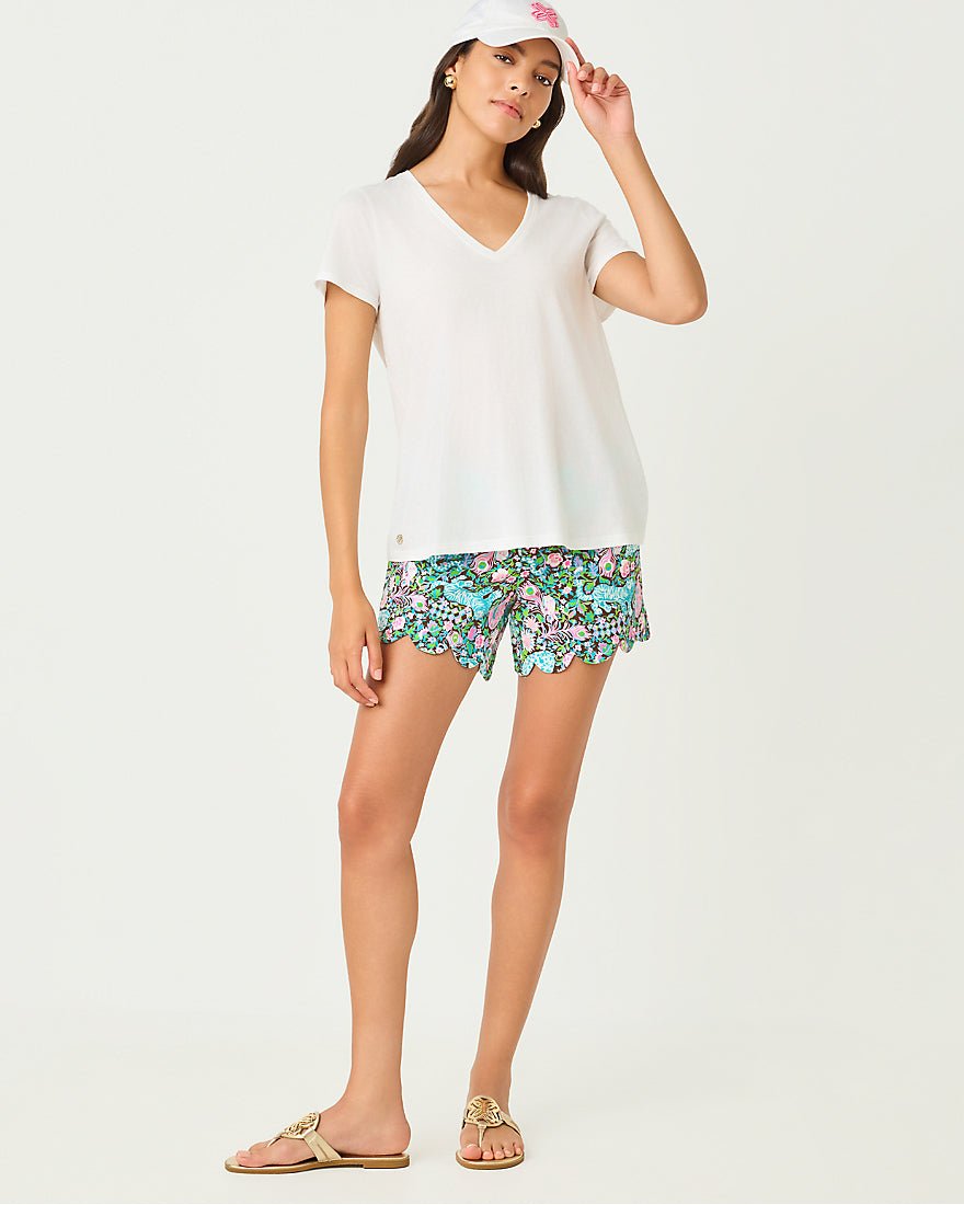 Lilly Pulitzer - Buttercup Stretch Short - Multi Royal Zoo