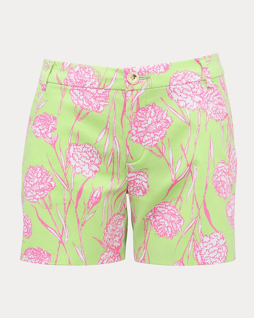 Lilly Pulitzer - Callahan Mid Rise Short - Pistachio Macaron Alina