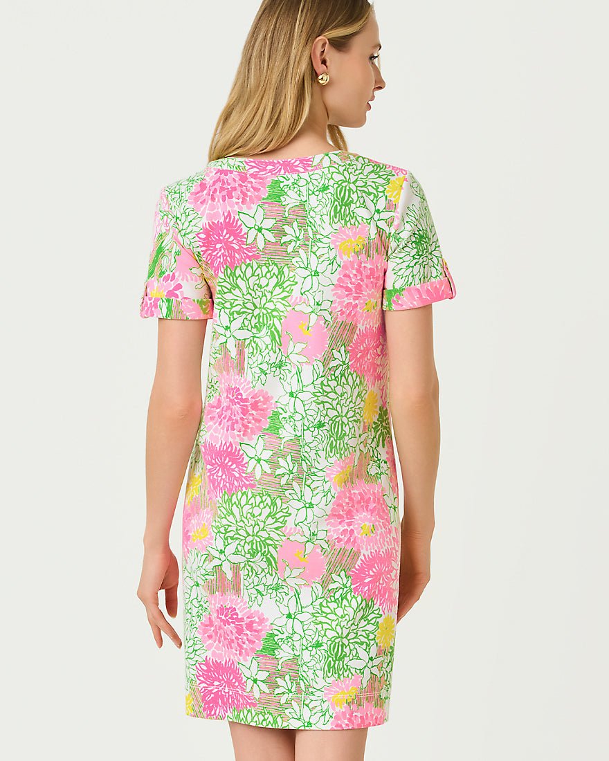 Lilly Pulitzer - Cameron Dress - Resort White Mum Patch