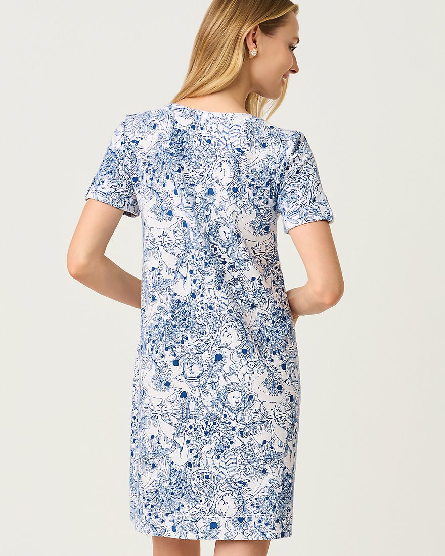 Lilly Pulitzer - Cameron Dress - Starlight Navy Zoology