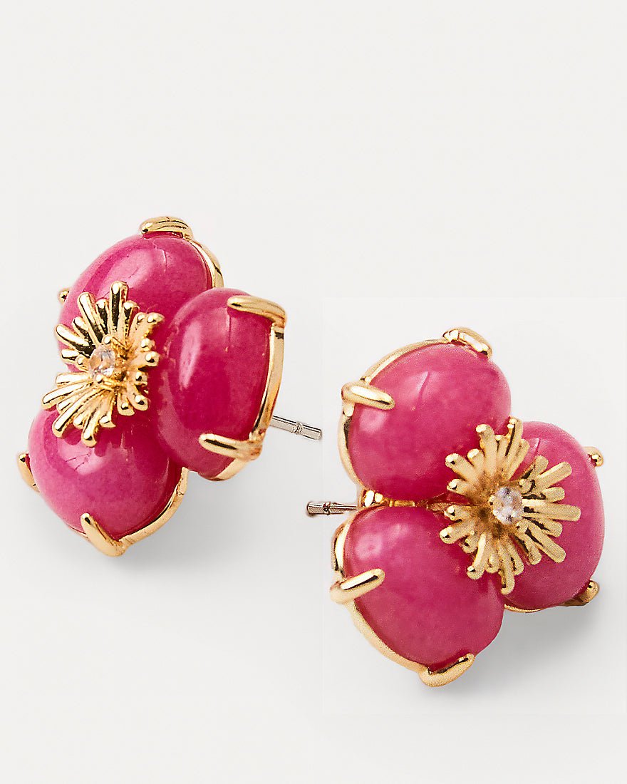 Lilly Pulitzer - Camouflage Catwalk Earrings - Pink Aster