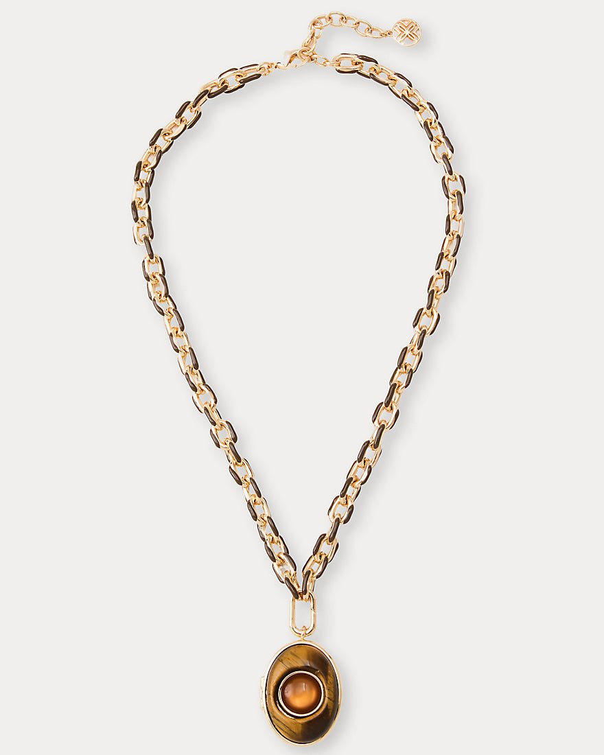 Lilly Pulitzer - Camouflage Catwalk Necklace - Coco Beach
