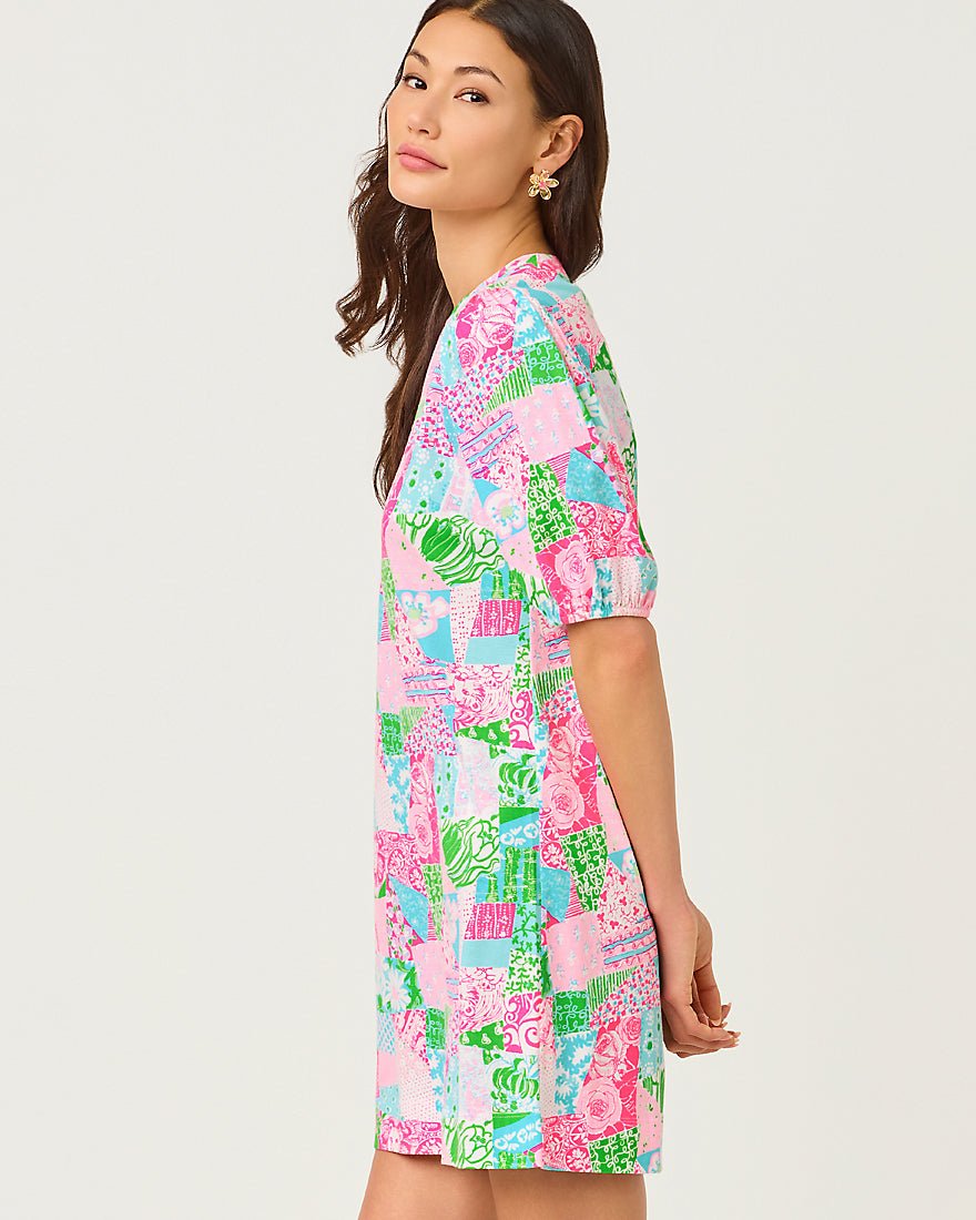 Lilly Pulitzer - Carey Dress - Multi Crazy Quilt