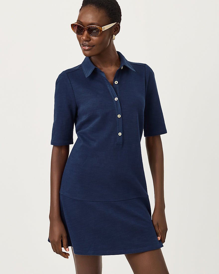 Lilly Pulitzer - Carmelia Dress - Low Tide Navy