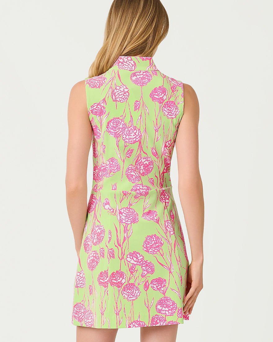 Lilly Pulitzer - Catarina Dress Upf 50 Plus - Pistachio Macaron Alina