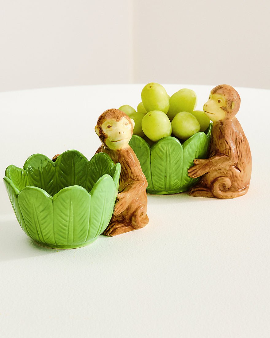 Lilly Pulitzer - Ceramic Figurine - Monkey
