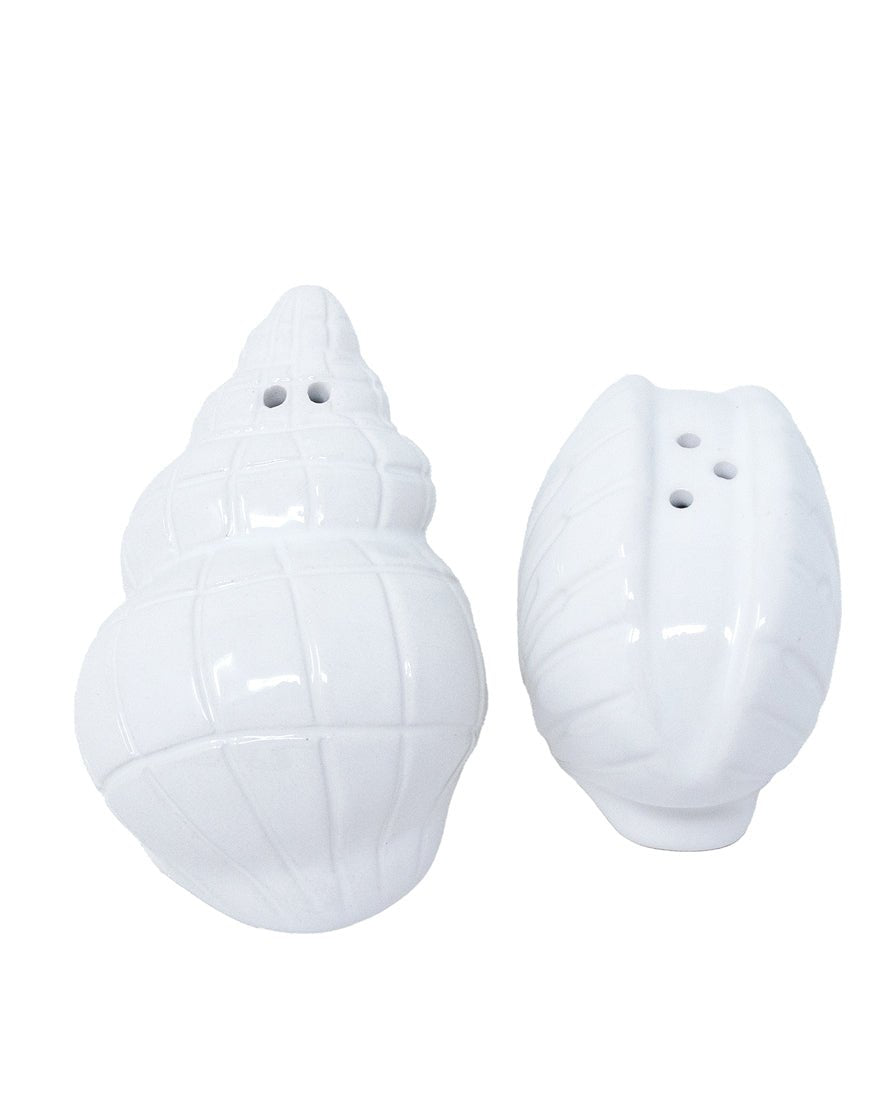 Lilly Pulitzer - Ceramic Salt and Pepper Shakers - Resort White