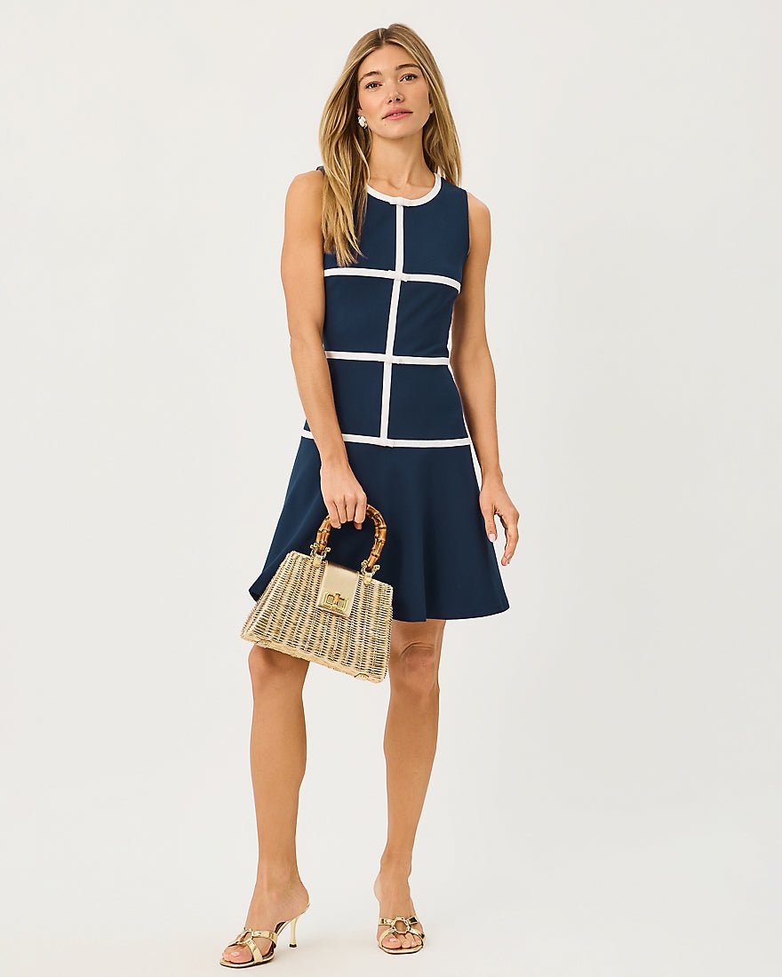 Lilly Pulitzer - Clancie Dress - Low Tide Navy