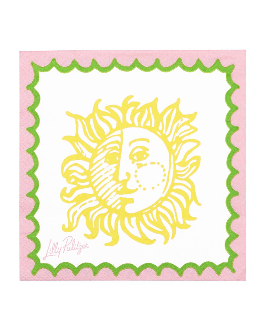 Lilly Pulitzer - Cocktail Napkins - Sun Tiles Home