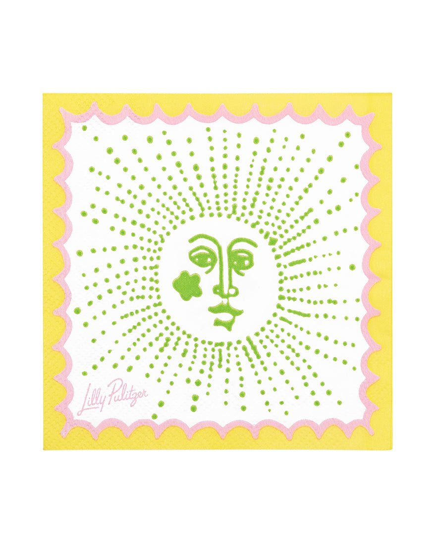 Lilly Pulitzer - Cocktail Napkins - Sun Tiles Home