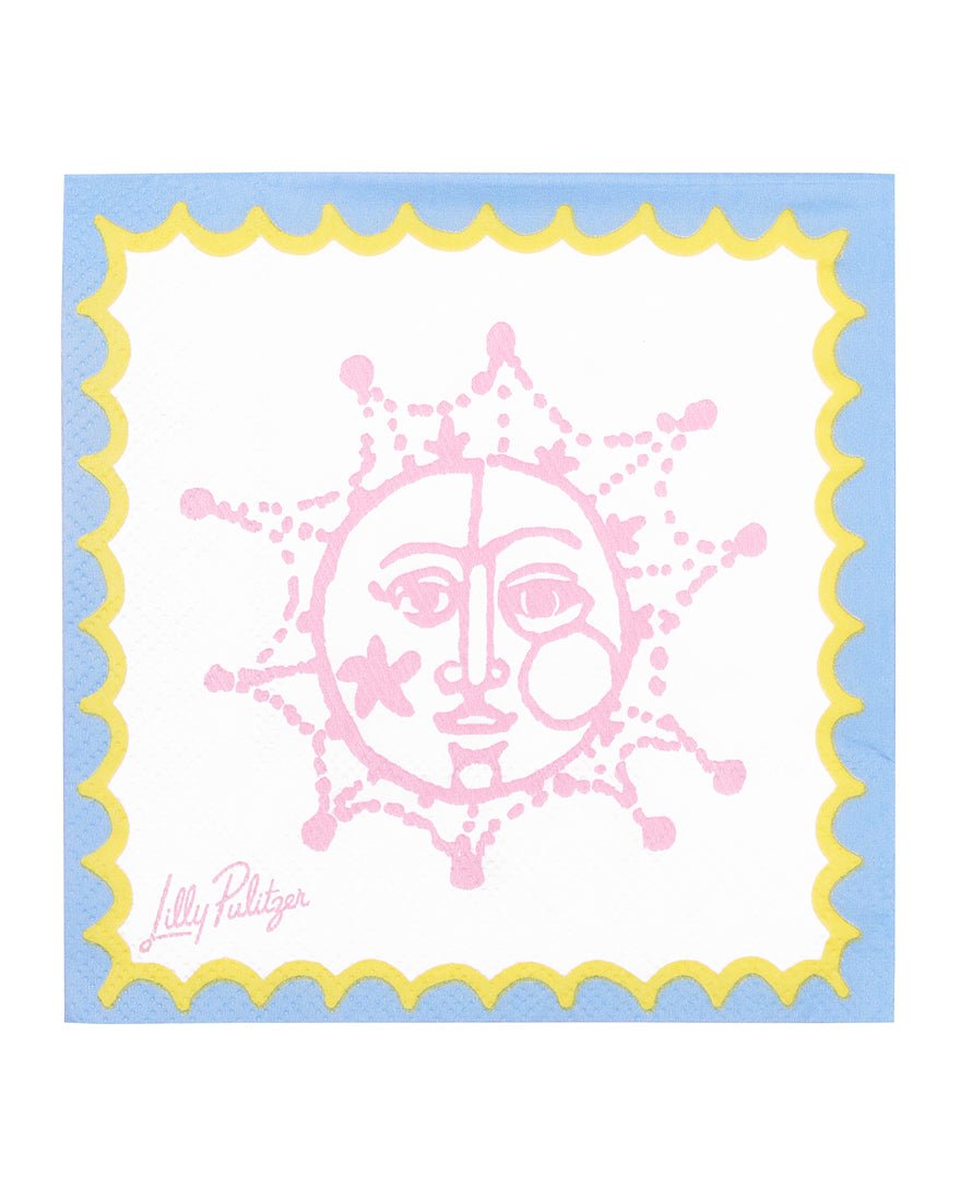 Lilly Pulitzer - Cocktail Napkins - Sun Tiles Home