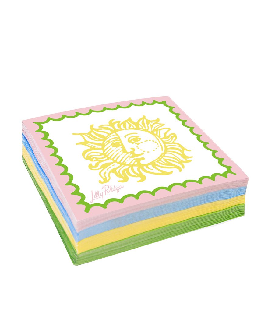 Lilly Pulitzer - Cocktail Napkins - Sun Tiles Home