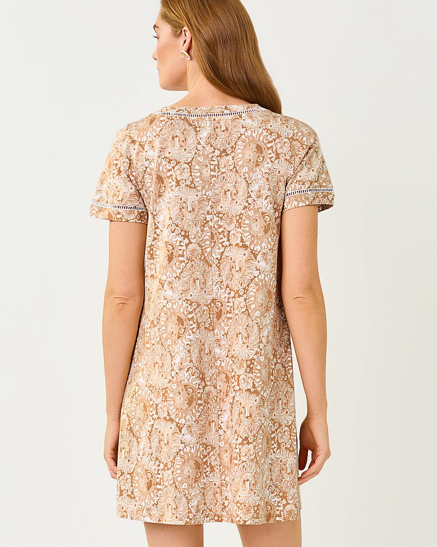 Lilly Pulitzer - Cody Short Sleeve Dress - Iced Latte Jims Stuff