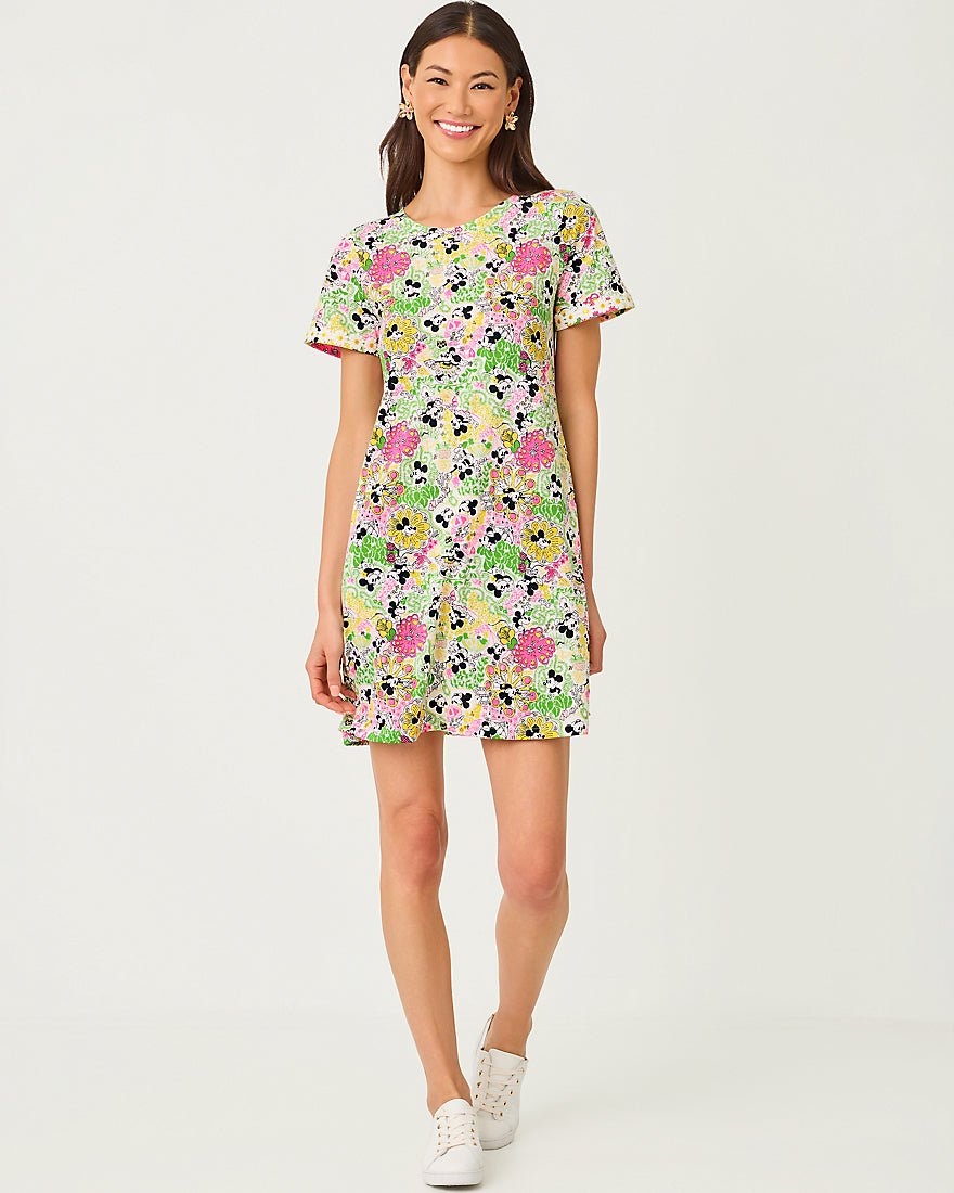 Lilly Pulitzer - Cody Short Sleeve Dress - Multi Throwback Disney