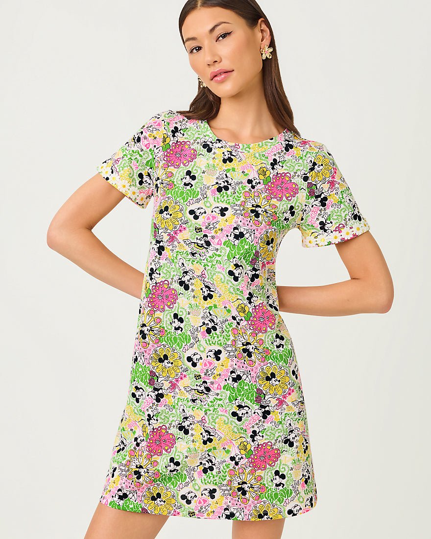 Lilly Pulitzer - Cody Short Sleeve Dress - Multi Throwback Disney