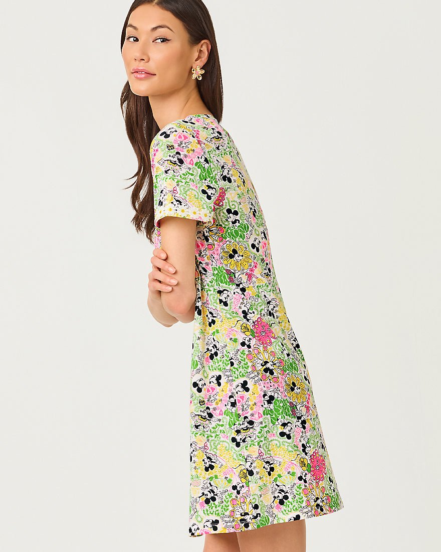 Lilly Pulitzer - Cody Short Sleeve Dress - Multi Throwback Disney