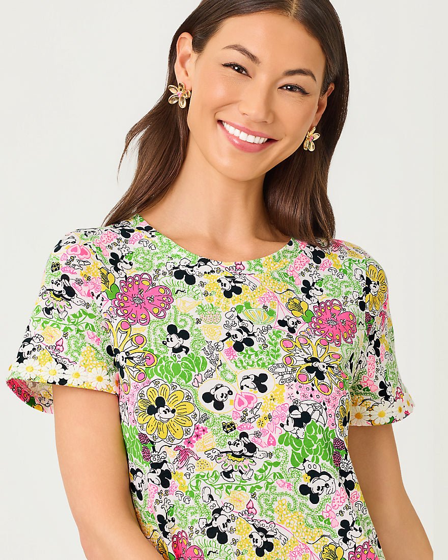 Lilly Pulitzer - Cody Short Sleeve Dress - Multi Throwback Disney