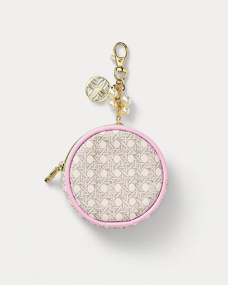 Lilly Pulitzer - Coin Purse - Conch Shell Pink Caning