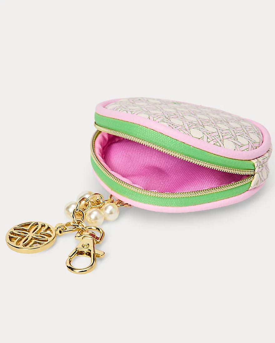 Lilly Pulitzer - Coin Purse - Conch Shell Pink Caning
